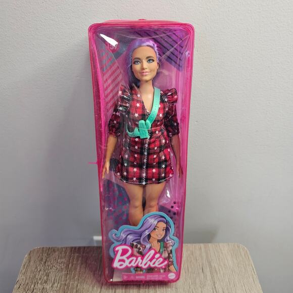 2020 Barbie Fashionistas Doll #157 With Lavender Hair NWT - Picture 1 of 2